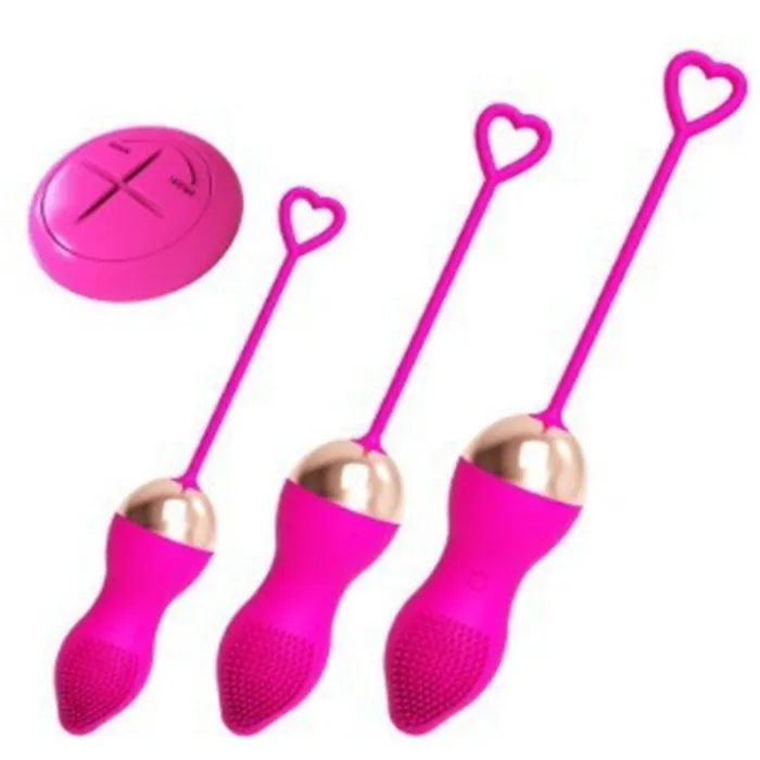 Three-In-One Remote Control Vaginal Balls