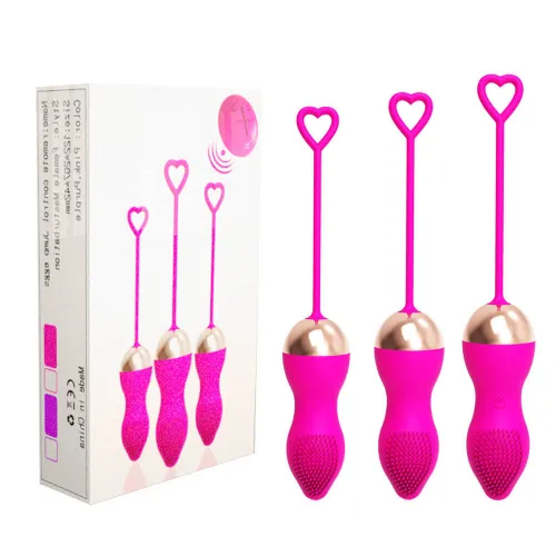 Three-In-One Remote Control Vaginal Balls