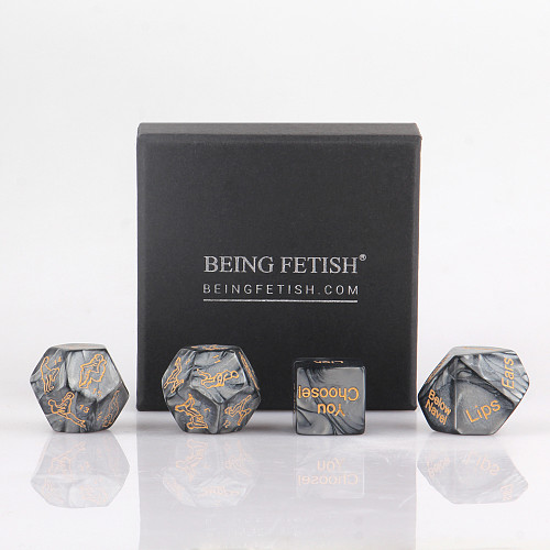 Love Dice Pack of 4