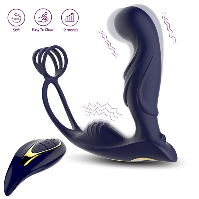 The Samurai Blue Prostate Massager
