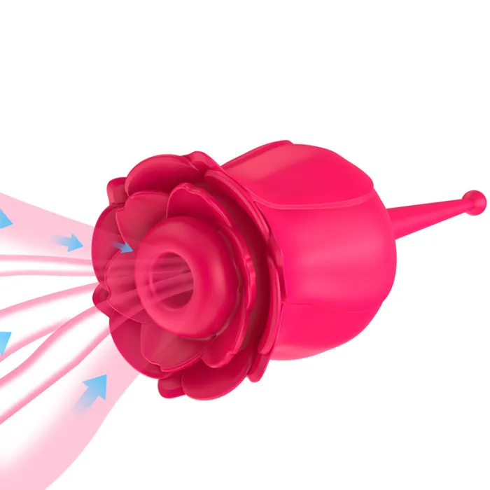 Rose G-Spot Sucking Vibrators