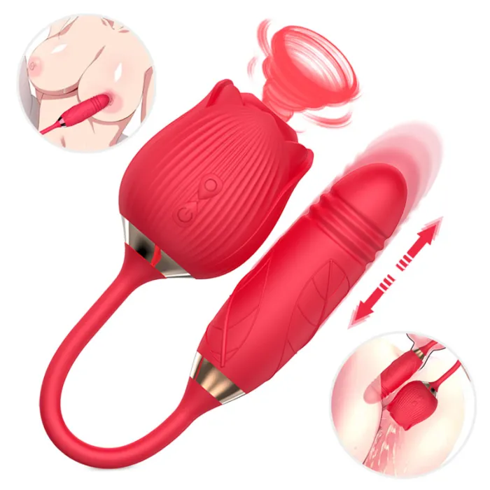 Premium Quality Sucking Teaser Egg Jumping Rose Vibrator