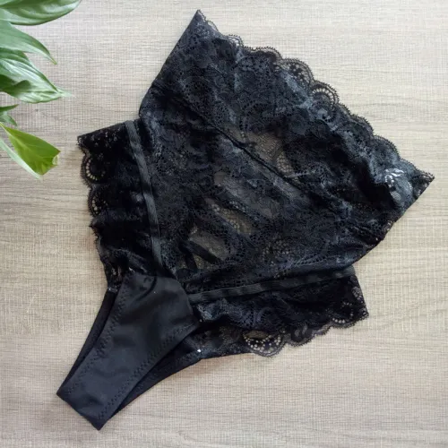 Sexy bag hip hollow briefs Panties