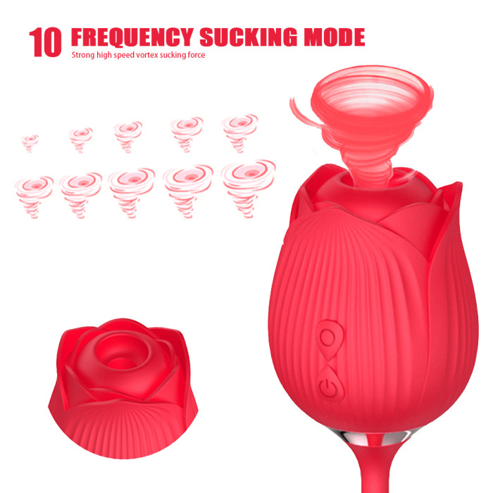 Premium Quality Sucking Teaser Egg Jumping Rose Vibrator