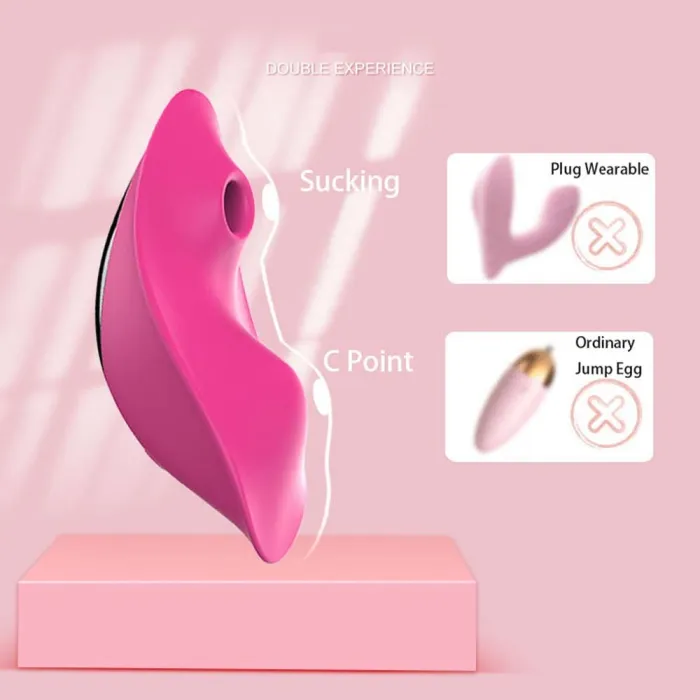 Wearable Sucking Jump Egg