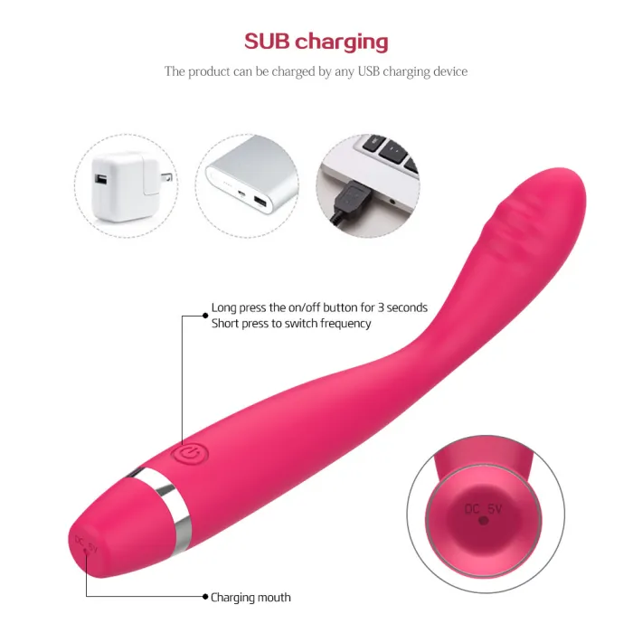 Massagers G-Point Wand Dildo Vibrator
