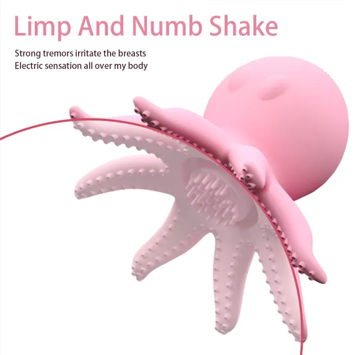 Octopus Multi-Frequency Jump Breast Vibe