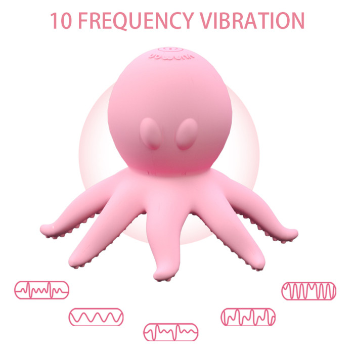 Octopus Multi-Frequency Jump Breast Vibe