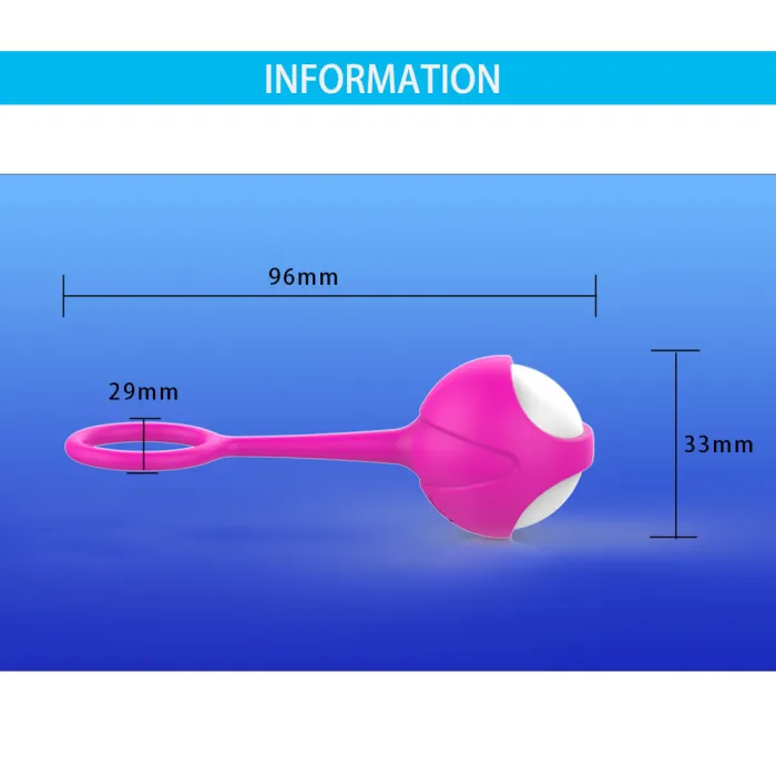 Vaginal Silicone Dumbbell Ball Sex Toy