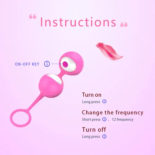 Vaginal Silicone Dumbbell Ball