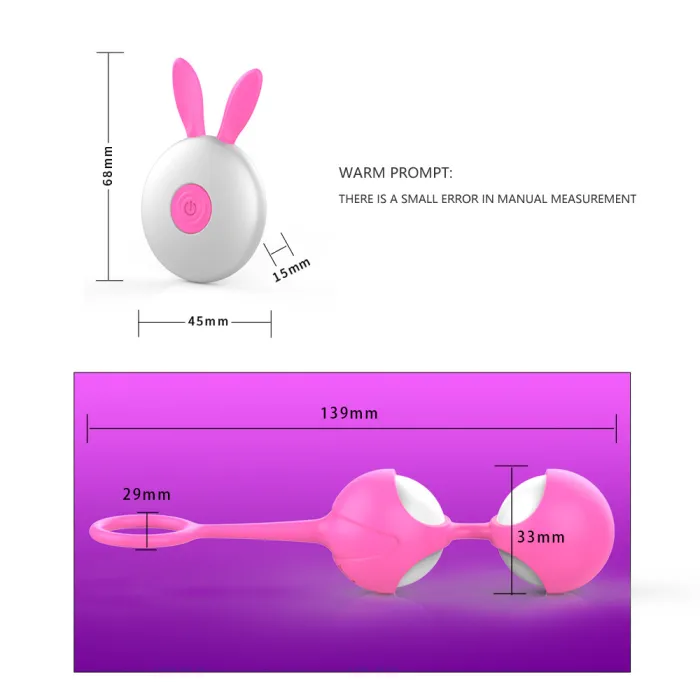 Vaginal Silicone Dumbbell Ball