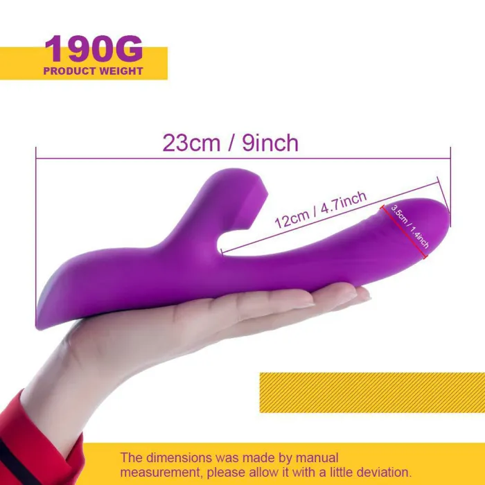 10 Speeds USB Rechargeable Vibrator (Special Deal in Limited Time)