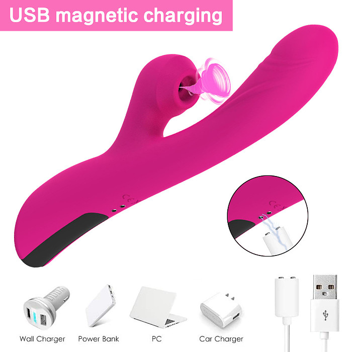 10 Speeds USB Rechargeable Vibrator (Special Deal in Limited Time)