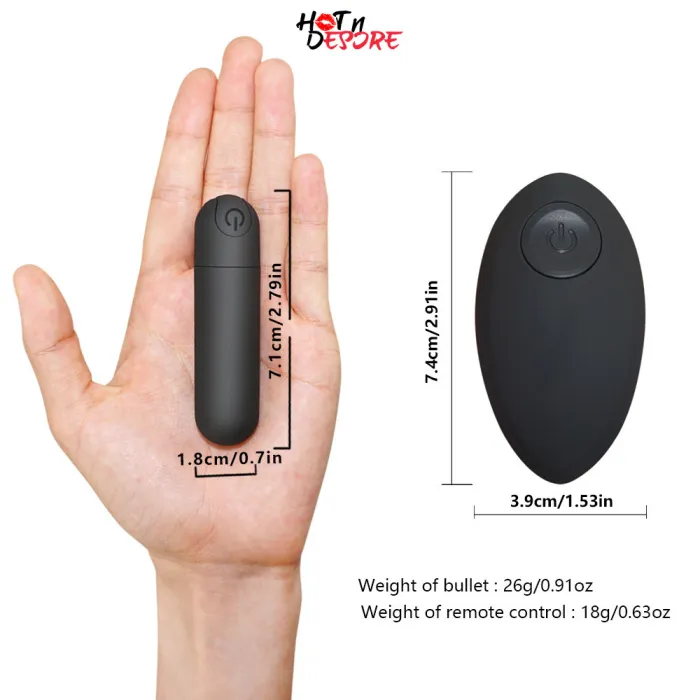Wireless Remote Control Bullet Vibrators