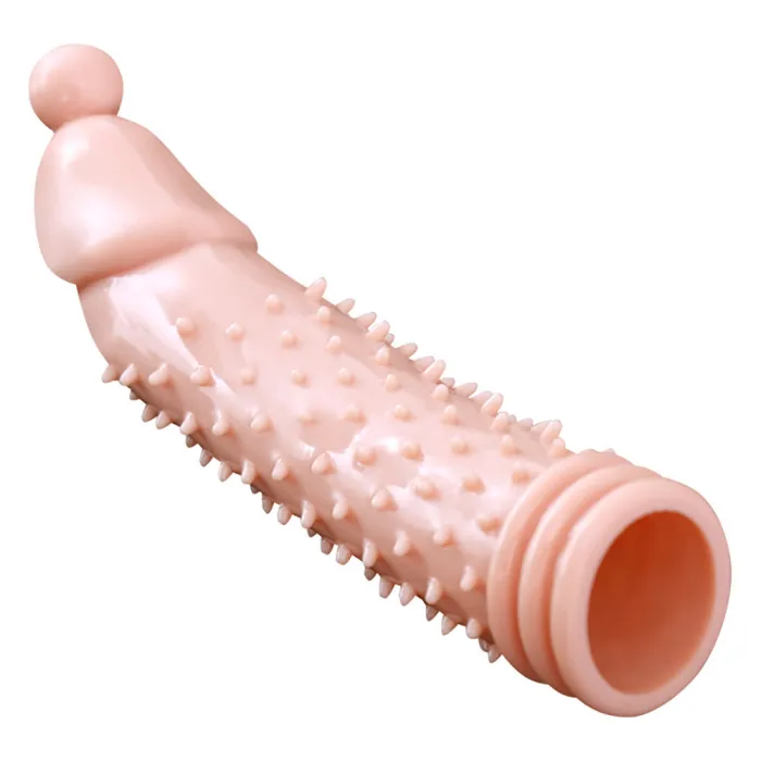 Cock Sleeve Vibrator Granule Spike