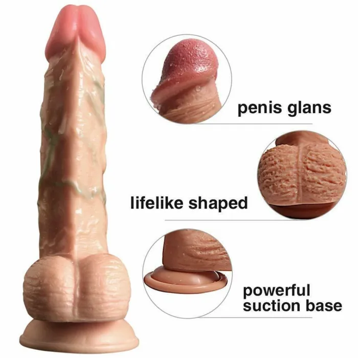 USB rechargeable female phalluses sway and vibrate