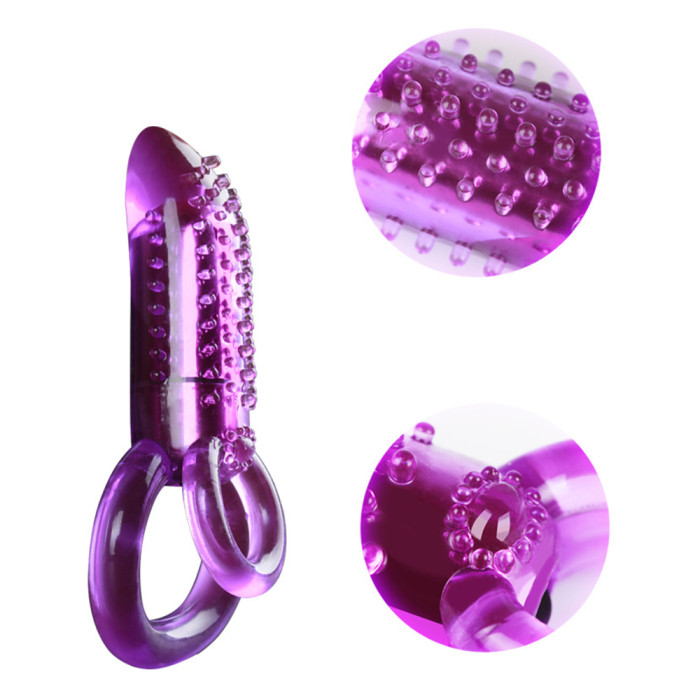 Lock the male penis vibration ring
