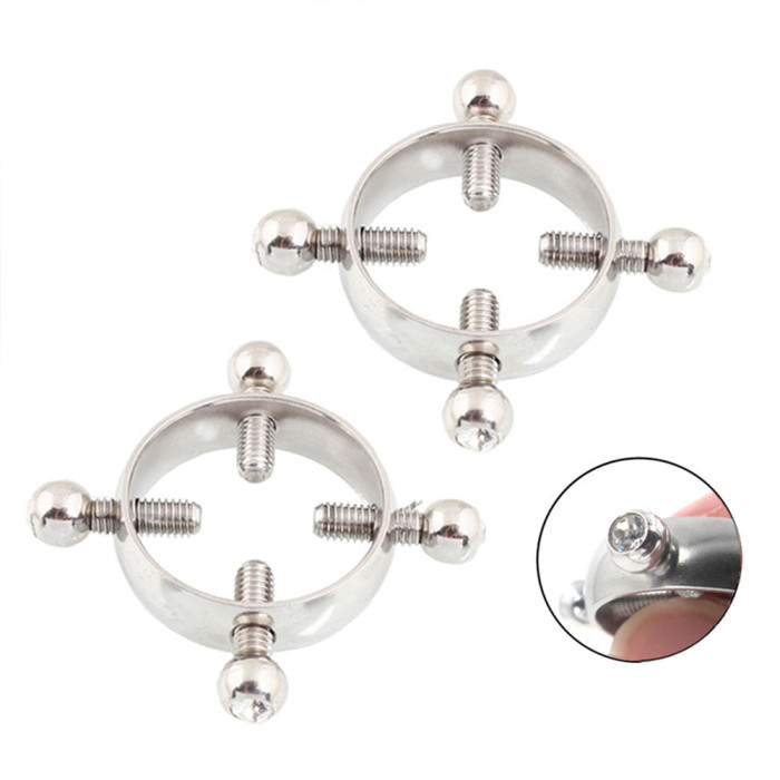 Adjustable stainless steel emulsion ring without perforation
