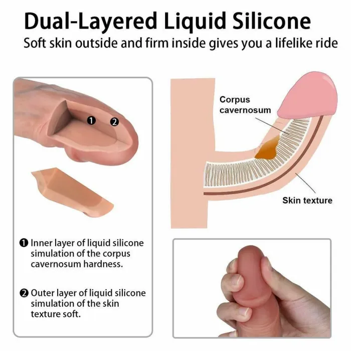 USB rechargeable female phalluses sway and vibrate