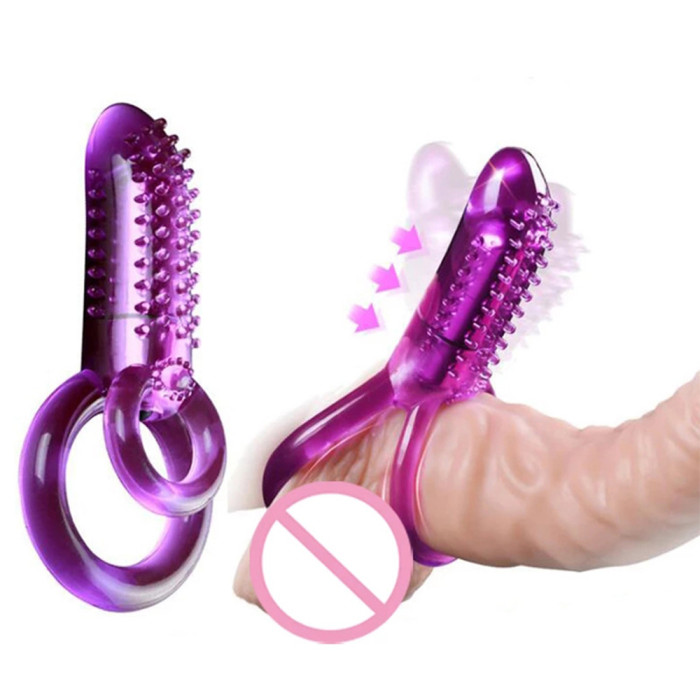 Lock the male penis vibration ring