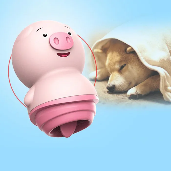 Tongue Licking Pig Vibrator Clitoris Masturbation Egg