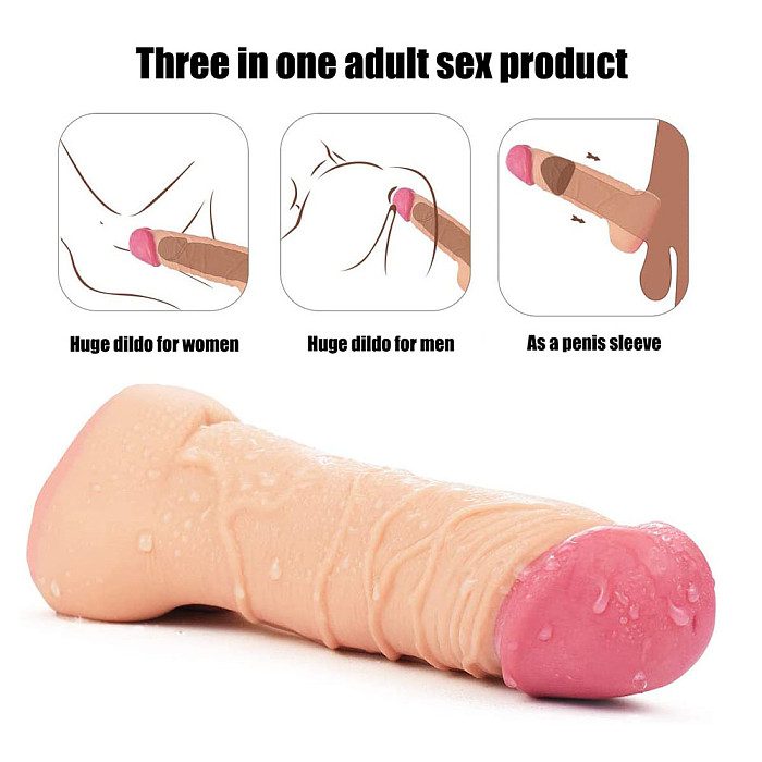 Realistic Penis Enlarger Sleeve
