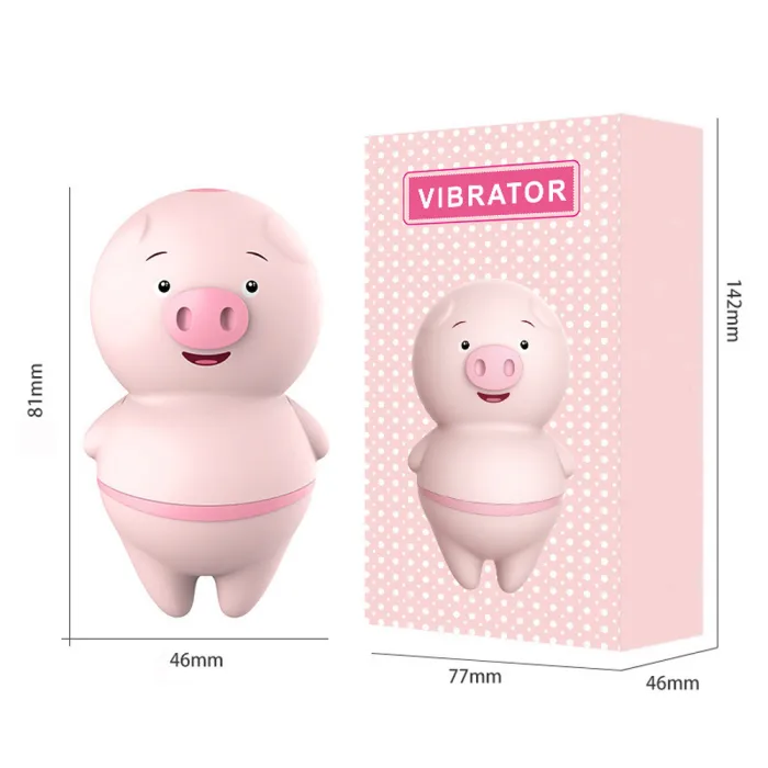 Tongue Licking Pig Vibrator Clitoris Masturbation Egg