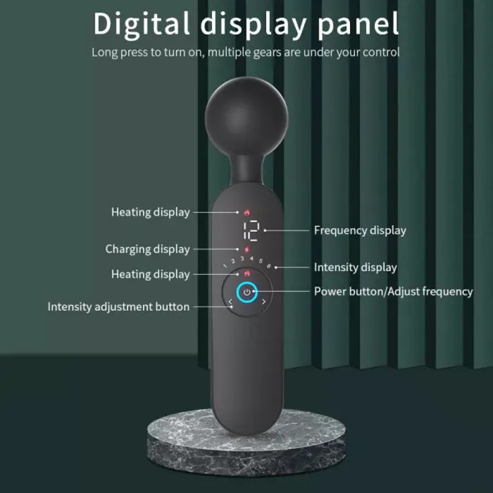 12- Speed USB rechargeable vibrator (Special Deal in Limited Time)