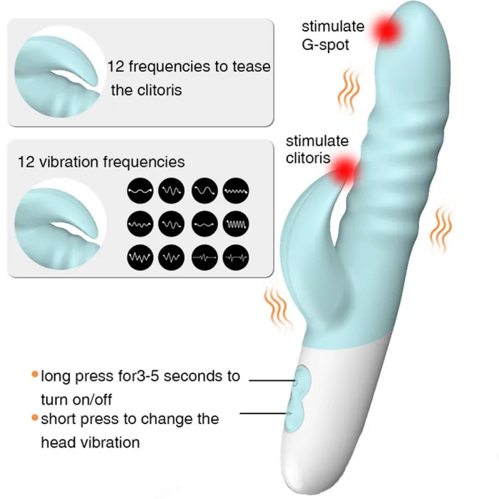 12 Speed Double G-spot Vibrator