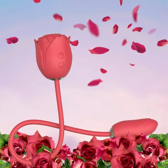 10 Speed Rose Sucking Vibrator