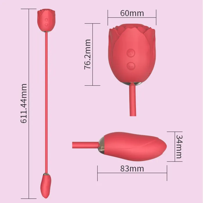 10 Speed Rose Sucking Vibrator