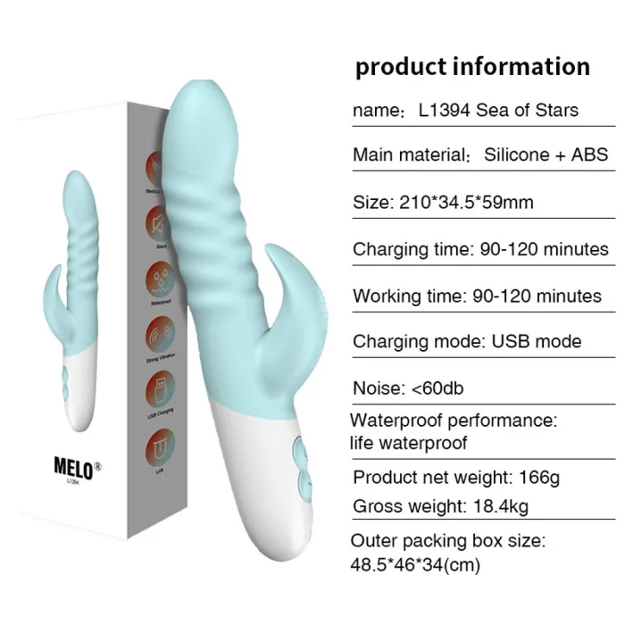 12 Speed Double G-spot Vibrator