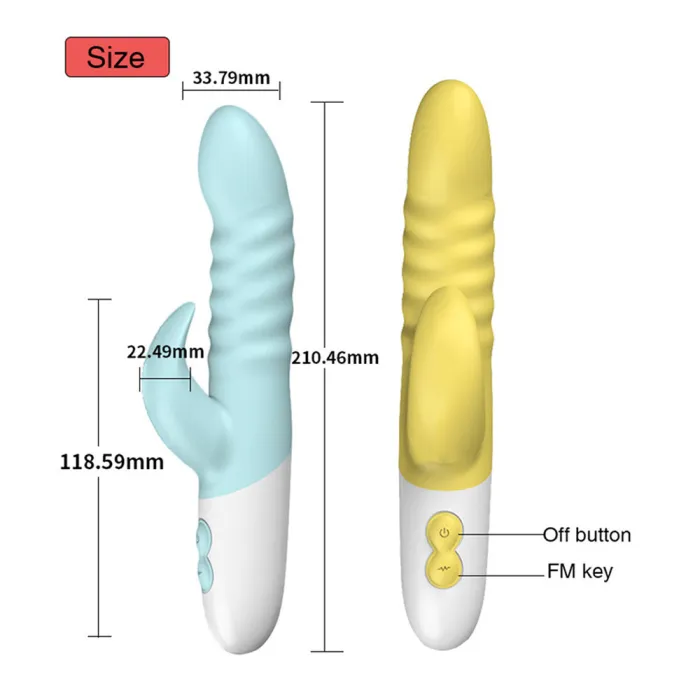 12 Speed Double G-spot Vibrator