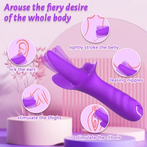 Tongue Clitoral Vibrator