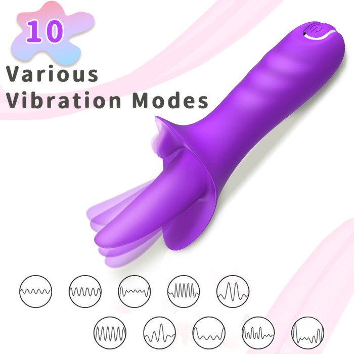 Tongue Clitoral Vibrator