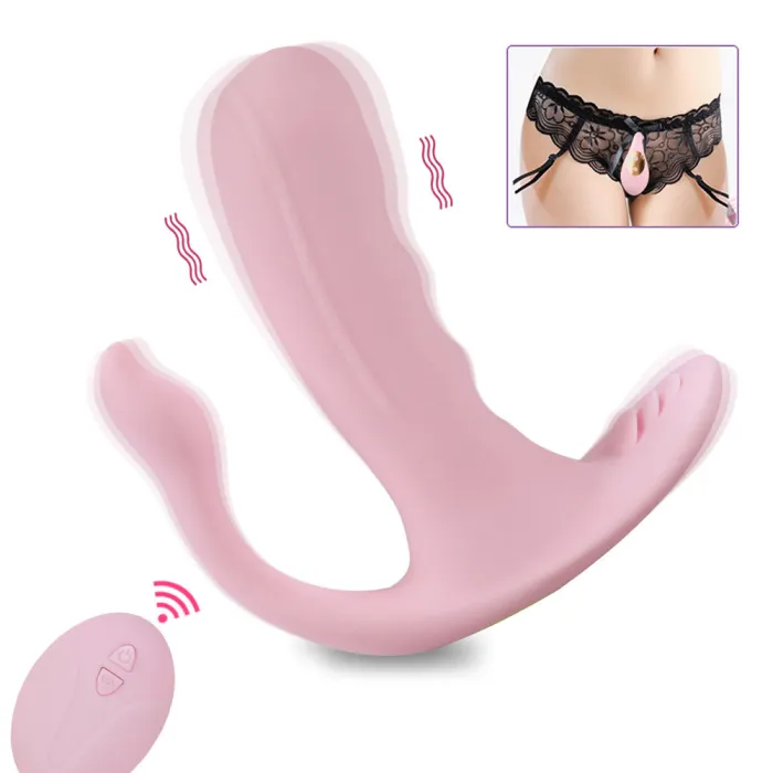 10 Speed Remote Silicone Wearable Vibrators