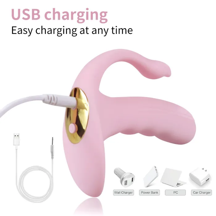 10 Speed Remote Silicone Wearable Vibrators