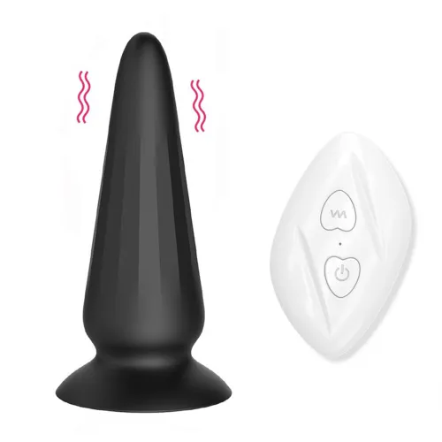 Wireless Remote Control Pointed Anal Plug