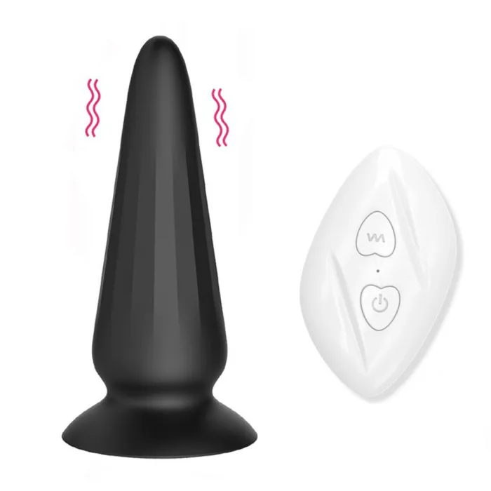 Wireless Remote Control Pointed Anal Plug
