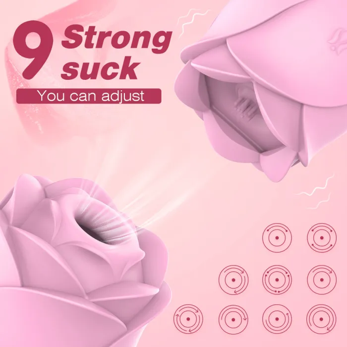 Flower Removable Suck Vibrator