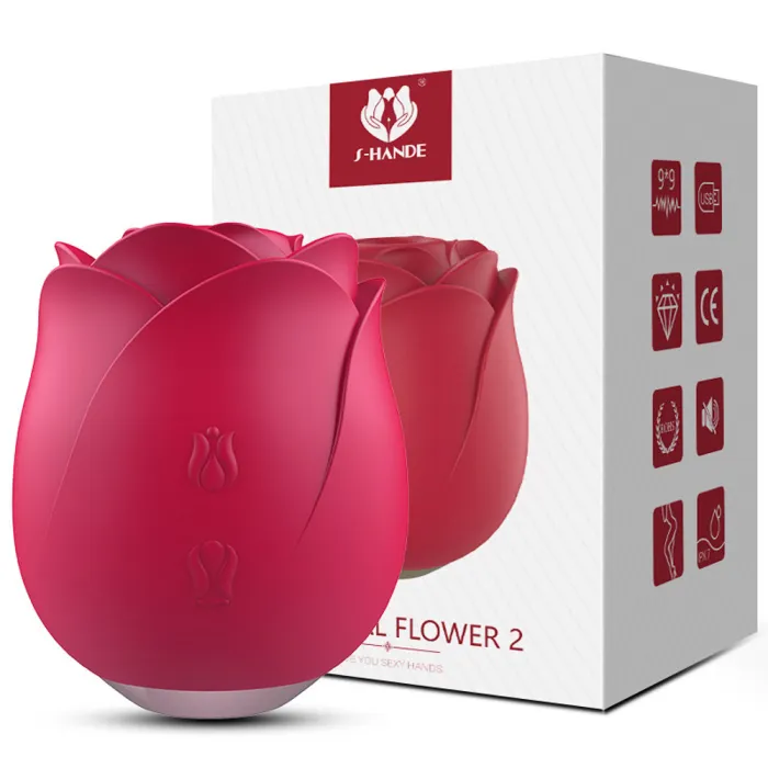 Flower Removable Suck Vibrator