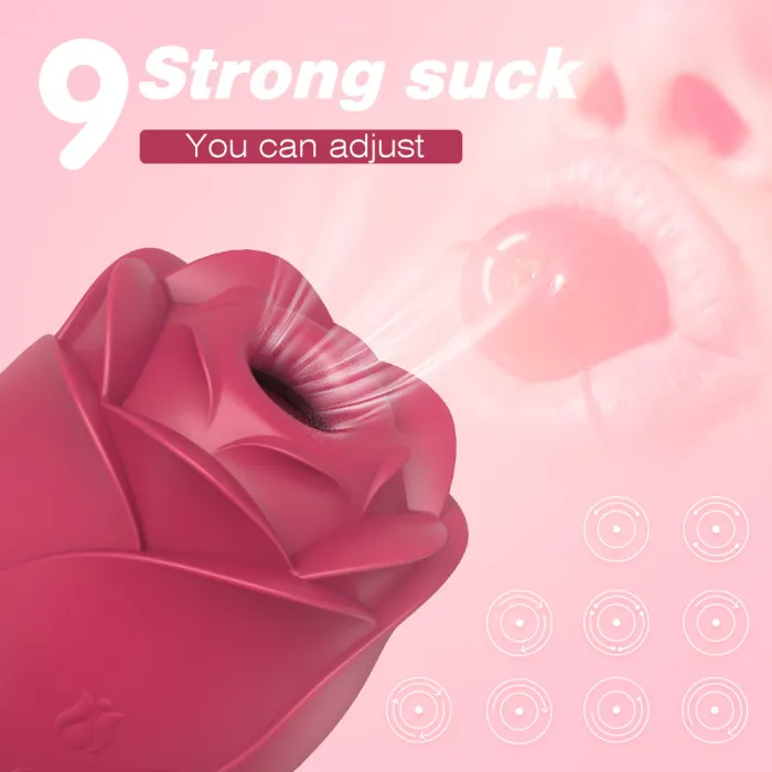 Flower Removable Suck Vibrator