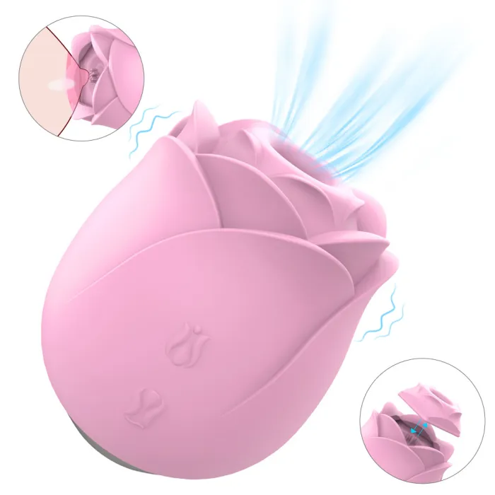 Flower Removable Suck Vibrator