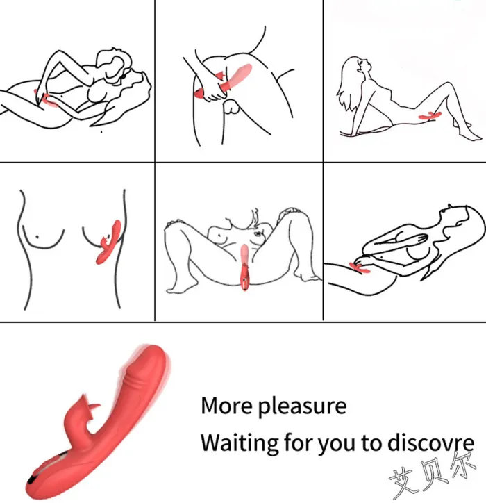 Tongue Licking Double G - Spot Vibrator