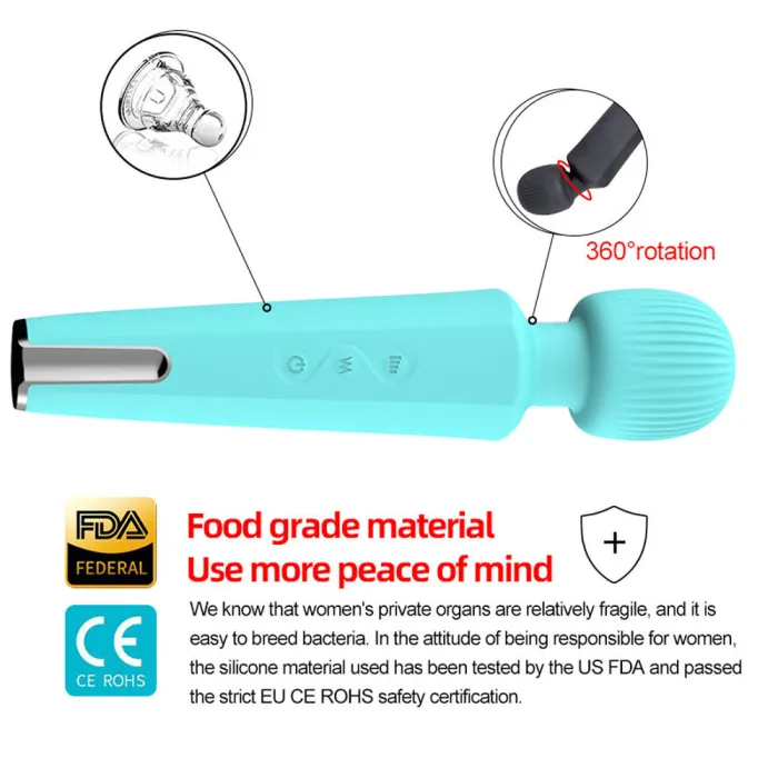 20 Speed Charging Massage Vibrator