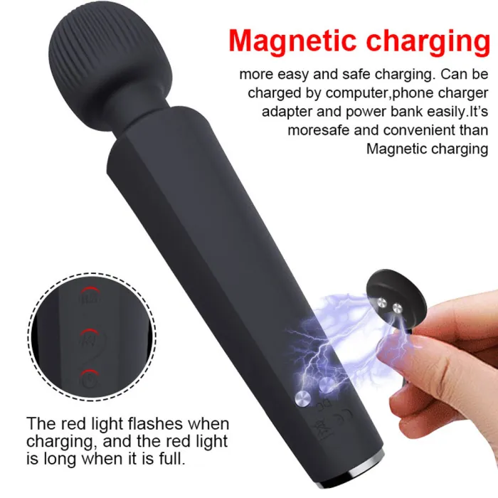 20 Speed Charging Massage Vibrator