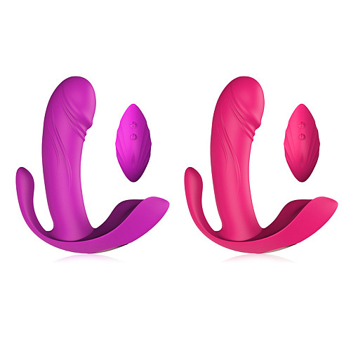 Invisible wearable massage vibrator