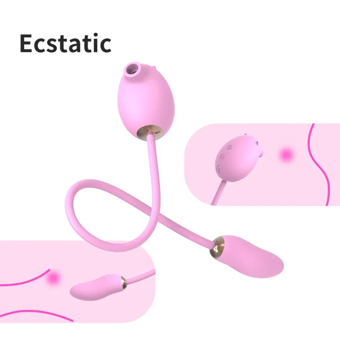 Double - Headed Suck Vibrate Jump Egg