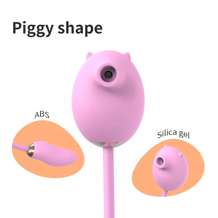 Double - Headed Suck Vibrate Jump Egg