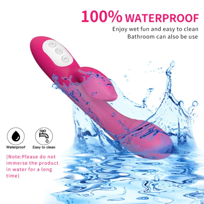 Double Motor Heating Vibrator
